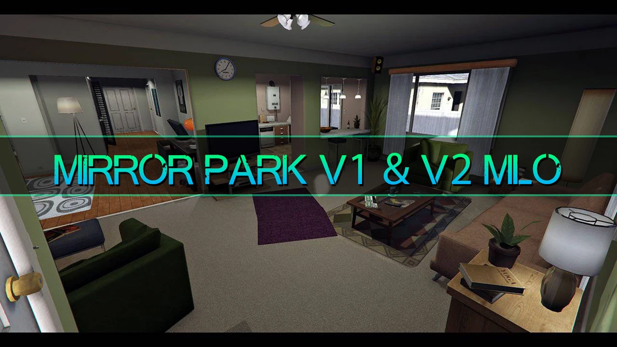 Mirror Park V1 & V2 MLO – Fully Open Source | Premium FiveM Housing Pack